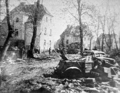 Пиллау после штурма. 1945 г.