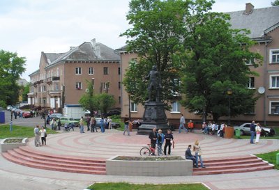 Морской бульвар и памятник Петру I. 2007 г.