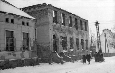 Послевоенные руины. 1950 г.