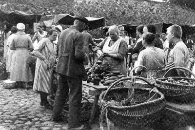 Рыбный рынок. 1920-е гг.