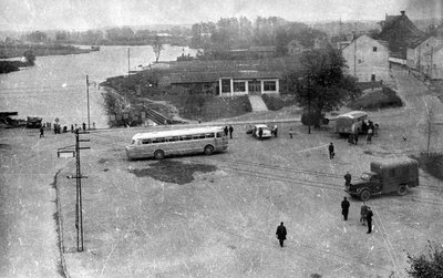 Гавань и городская площадь. 1967 г.