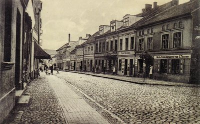 Улица Ландгассе. 1915 г.