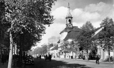 Вид на ратушу. 1930-е гг.